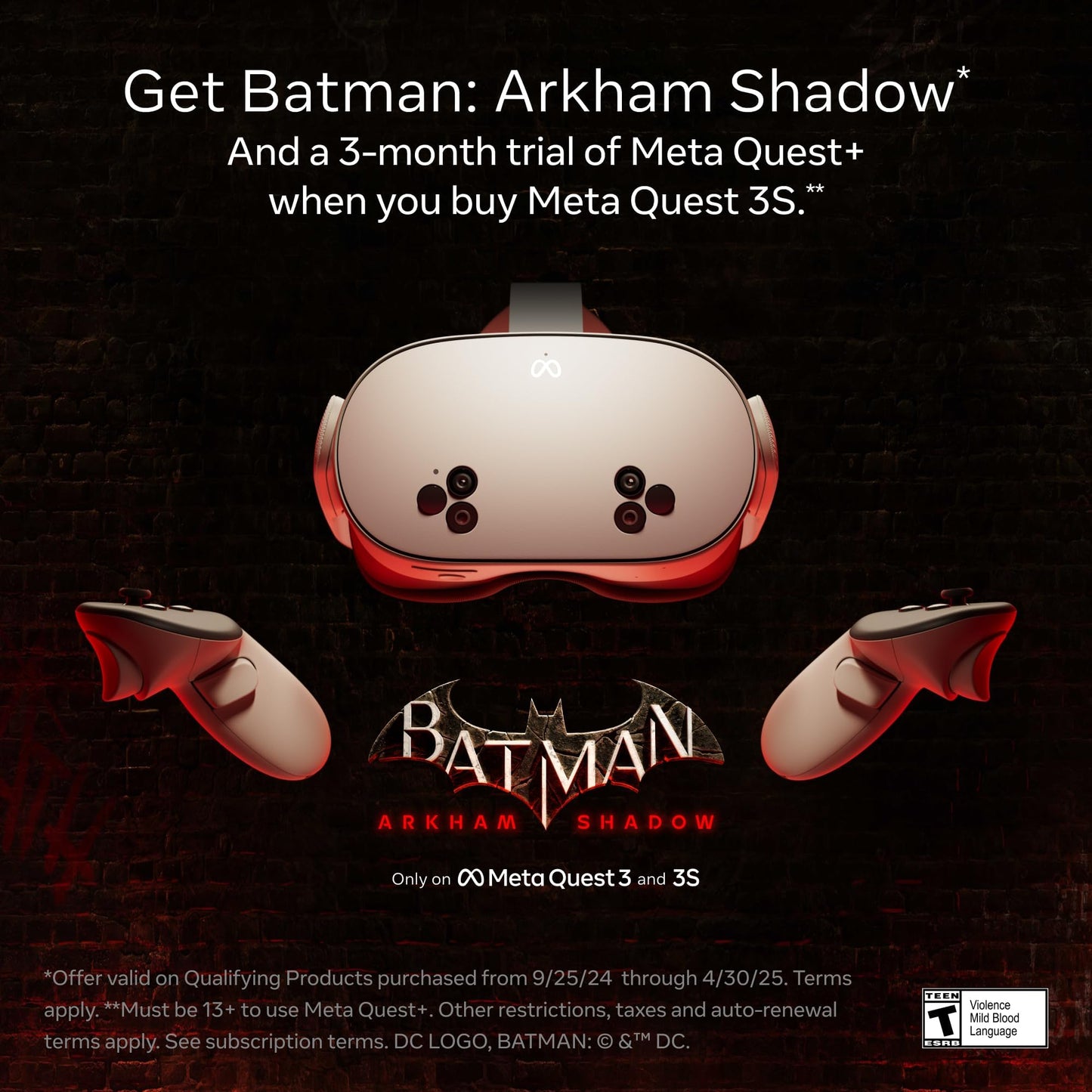 Meta Quest 3S 128GB — Dive into Mixed Reality — Unreal device. Unreal price. — Gorilla Tag Cardboard Hero Bundle — Amazon Exclusive
