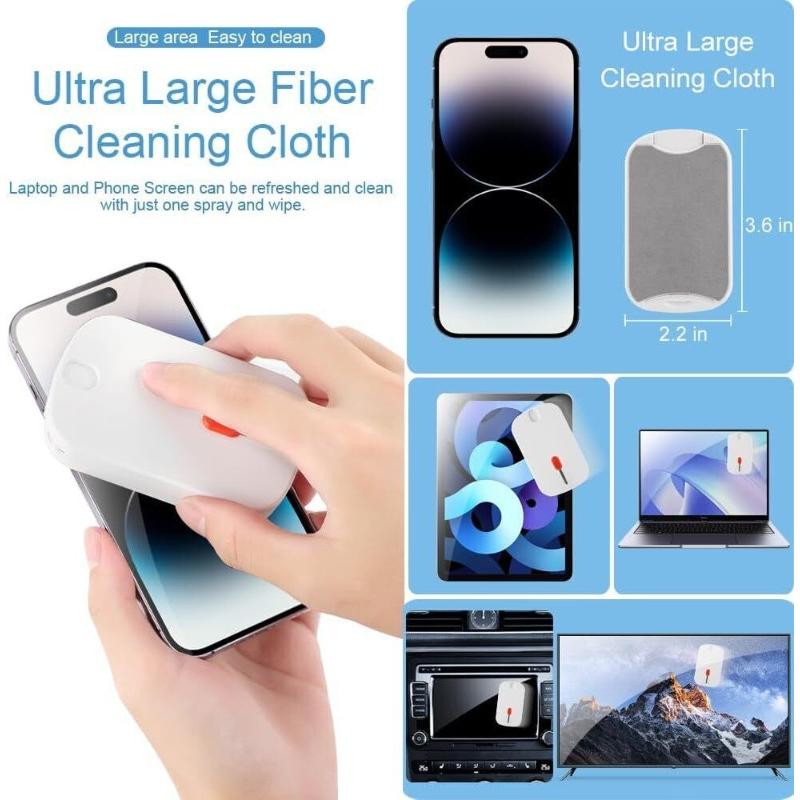 5 in 1 Electronics Cleaner Kit, with 18ml Spray Bottle Without Liquid.
